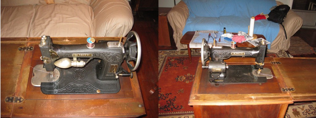 White Family Rotary Sewing Machine