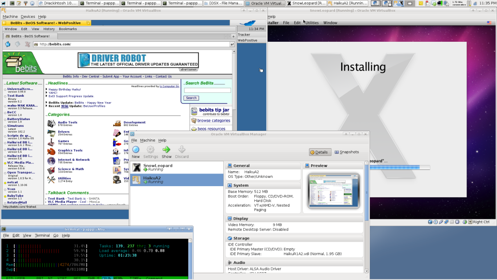 virtualbox arch linux efi