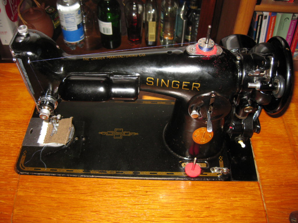 My 1947 Singer 201-2, S/N AH040755